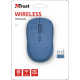 Мышь беспроводная Trust Yvi Fabric Wireless, Blue, оптическая, 800/1600 dpi, 4 кнопки (22629)