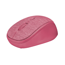 Мышь беспроводная Trust Yvi Fabric Wireless, Pink, оптическая, 800/1600 dpi, 4 кнопки (22674)