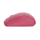 Мышь беспроводная Trust Yvi Fabric Wireless, Pink, оптическая, 800/1600 dpi, 4 кнопки (22674)