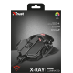 Миша Trust GXT 138 X-Ray Illuminated Gaming, Black, USB, оптична, 200 - 4000 dpi (22089)