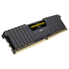 Память 16Gb DDR4, 2666 MHz, Corsair Vengeance LPX, Black (CMK16GX4M1A2666C16)