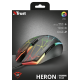 Миша Trust GXT 170 Heron RGB, Black, USB, оптична, 500 - 7000 dpi (21813)