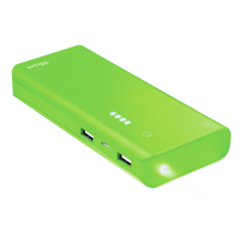Універсальна мобільна батарея 10000 mAh, Trust Primo, Green (22748)