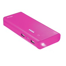 Універсальна мобільна батарея 10000 mAh, Trust Primo, Pink (22749)