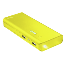 Універсальна мобільна батарея 10000 mAh, Trust Primo, Yellow (22753)