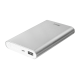 Універсальна мобільна батарея 8000 mAh, Trust Ula Thin, Silver (22822)
