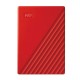 Зовнішній жорсткий диск 2Tb Western Digital My Passport, Red (WDBYVG0020BRD-WESN)