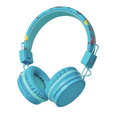 Наушники Trust Comi Kids, Blue, Bluetooth, микрофон, активное ограничение громкости (23128)