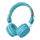 Наушники Trust Comi Kids, Blue, Bluetooth, микрофон, активное ограничение громкости (23128)