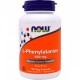 L-фенилаланин, L-Phenylalanine, Now Foods, 500 мг, 120 капсул (NF0132)