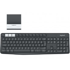 Клавіатура Logitech K375s Multi-Device, Black, Bluetooth (920-008184)