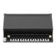 Патч-панель 8 портів, Digitus, Desktop, Cat.5e, STP, Black (DN-10001)