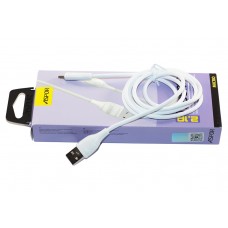 Кабель USB <-> microUSB, Aspor, White, 1 м, 2.1A (AC-01)