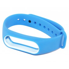 Ремінець для фітнес-браслету Xiaomi Mi Band 2, New Blue/White