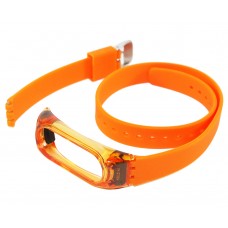 Ремінець для фітнес-браслету Xiaomi Mi Band 2, двойной оборот, MiJobs, Orange