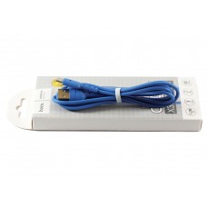 Кабель USB <-> USB Type-C, Hoco Star, Blue, 1 м (X30)