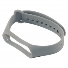 Силиконовый браслет для Mi band 3/4 original design, Grey