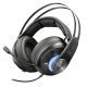 Наушники Trust GXT 383 Dion 7.1 Bass Vibration Gaming, Black, USB, выдвижной гибкий микрофон (22055)