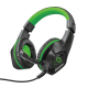Наушники Trust GXT 404G Rana Gaming for Xbox One, Black/Green, 3.5 мм, складной микрофон (23346)