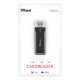 Картридер зовнішній Trust MRC-110 Mini, Black, USB 2.0, для SD/microSD/MS (21167)