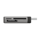 Картридер внешний Trust MRC-110 Mini, Black, USB 2.0, для SD/microSD/MS (21167)