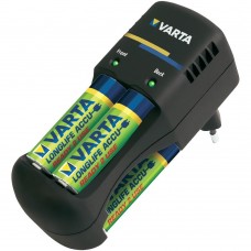 Зарядний пристрій Varta Pocket Charger + 4AA 2600 mAh, Black (57642101471)