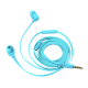 Наушники Trust Duga In-Ear, Neon Blue, 3.5 мм, микрофон, вставные (22107)