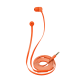Наушники Trust Duga In-Ear, Neon Orange, 3.5 мм, микрофон, вставные (22111)