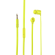 Наушники Trust Duga In-Ear, Neon Yellow, 3.5 мм, микрофон, вставные (22744)