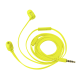 Навушники Trust Duga In-Ear, Neon Yellow, 3.5 мм, мікрофон, вставні (22744)