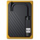 Внешний накопитель SSD, 1Tb, Western Digital My Passport Go, Black/Yellow,USB3.0(WDBMCG0010BYT-WESN)