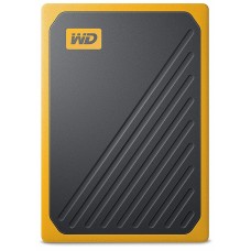 Зовнішній накопичувач SSD, 500Gb, Western Digital My Passport Go, Black/Yellow (WDBMCG5000AYT-WESN)