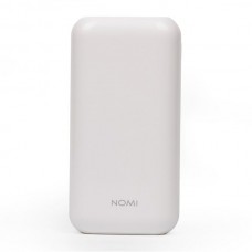 Універсальна мобільна батарея 30000 mAh, Nomi L300 (2.1A, 2USB) White