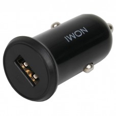 Автомобильное зарядное устройство Nomi, Black, 1xUSB, 1.0A (CC05112)