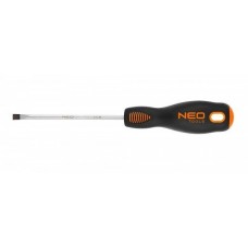 Отвертка NEO Tools шлицевая 4.0 x 100 мм, CrMo (04-012)