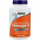 Омега-3 1000 мг, Now Foods, 200 желатиновых капсул (NF1652)