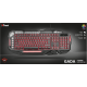 Клавіатура Trust GXT 285 Gada Advanced Gaming, Black, USB, 1,8 м (21201)