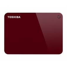 Зовнішній жорсткий диск 1Tb Toshiba Canvio Advance, Red, 2.5