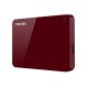 Зовнішній жорсткий диск 1Tb Toshiba Canvio Advance, Red, 2.5