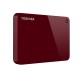 Зовнішній жорсткий диск 2Tb Toshiba Canvio Advance, Red, 2.5