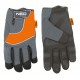 Перчатки рабочие NEO Tools, синтетическая кожа, размер 10.5, Black-Grey (97-605)