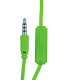 Наушники Trust Nano, Green, 3.5 мм, микрофон, складные (23101)