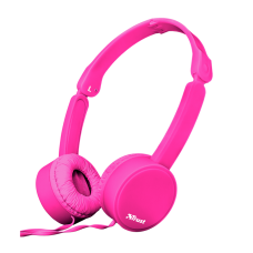 Навушники Trust Nano, Pink, 3.5 мм, мікрофон, складні (23102)