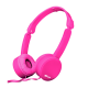 Навушники Trust Nano, Pink, 3.5 мм, мікрофон, складні (23102)