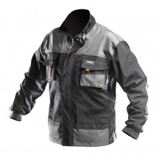 Куртка робоча NEO Tools Grey, розмір XL/56, посилена (81-210-XL)