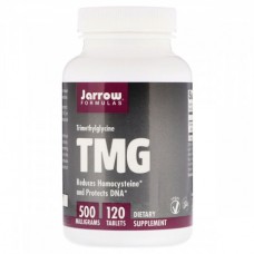Триметилгліцин, TMG (ТМГ), 500 мг, Jarrow Formulas, 120 таблеток