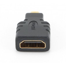 Адаптер Micro HDMI (M) - HDMI (F), Cablexpert, Black (A-HDMI-FD)