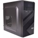Корпус Qube QB05M Black, 400W, 120mm, Micro ATX / Mini ITX (QB05M_MN4U3)