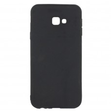 Накладка силіконова для смартфона Samsung J415 (J4+ 2018), Soft case matte Black