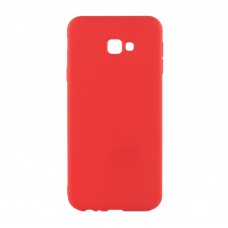 Накладка силіконова для смартфона Samsung J415 (J4+ 2018), Soft case matte Red